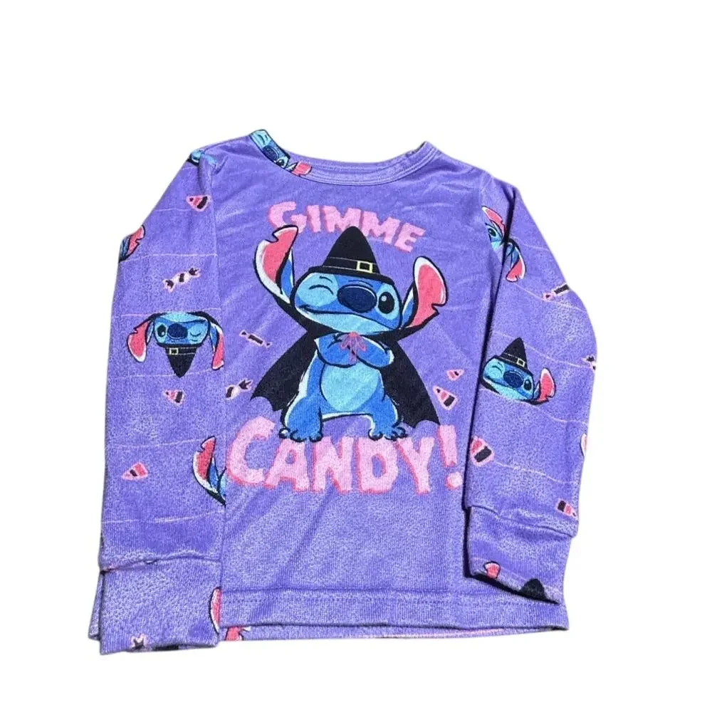 NWOT Disney Stitch Halloween girl's sz 6 pajama set Gimme Candy